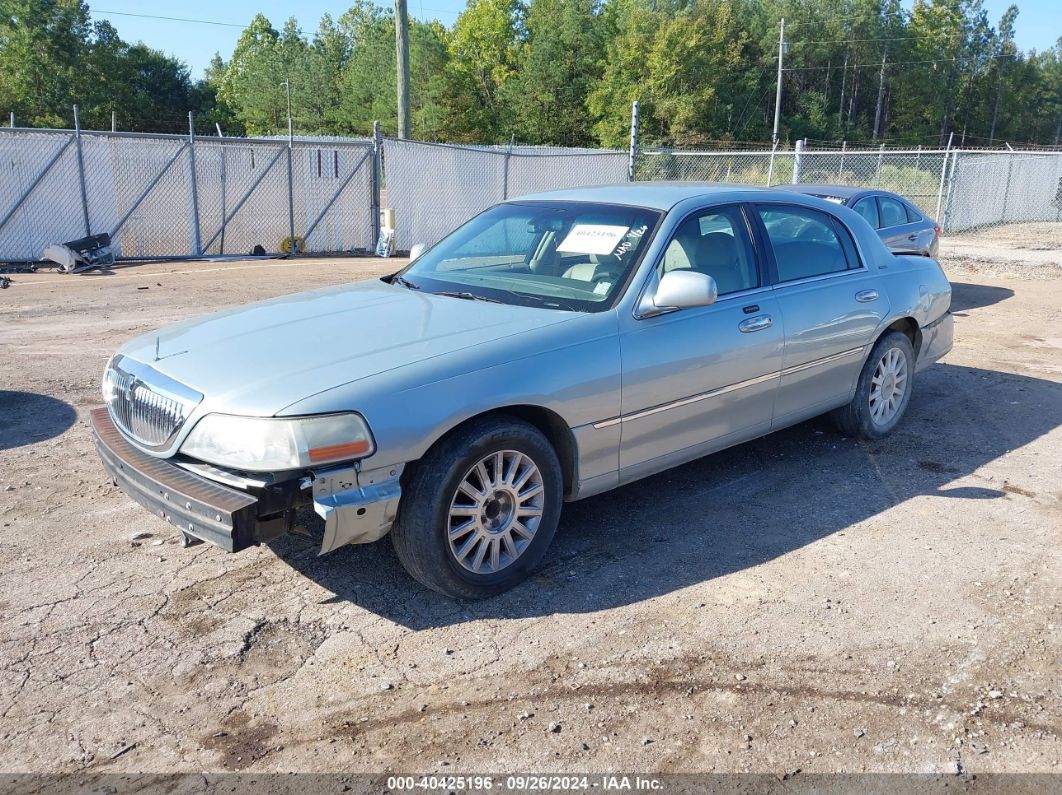 2007 LINCOLN TOWN CAR SIGNATURE Light Blue  Flexible Fuel 1LNHM81VX7Y632382 photo #3