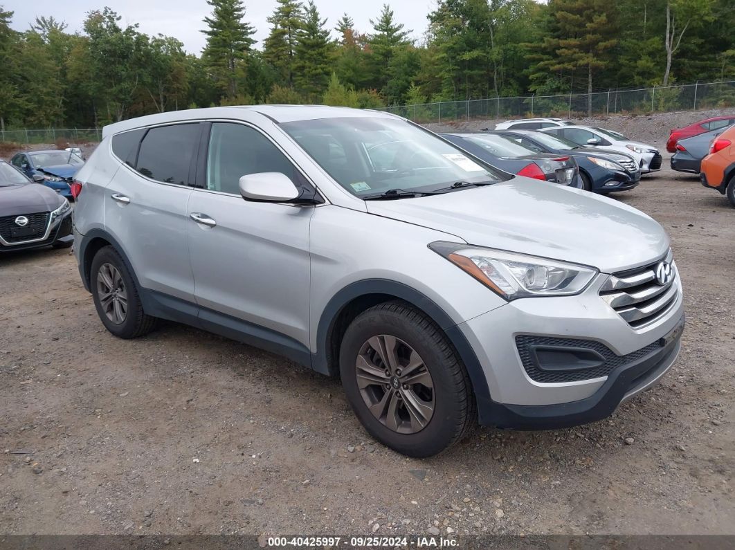 2015 HYUNDAI SANTA FE SPORT 2.4L Silver  Gasoline 5XYZTDLB7FG294874 photo #1