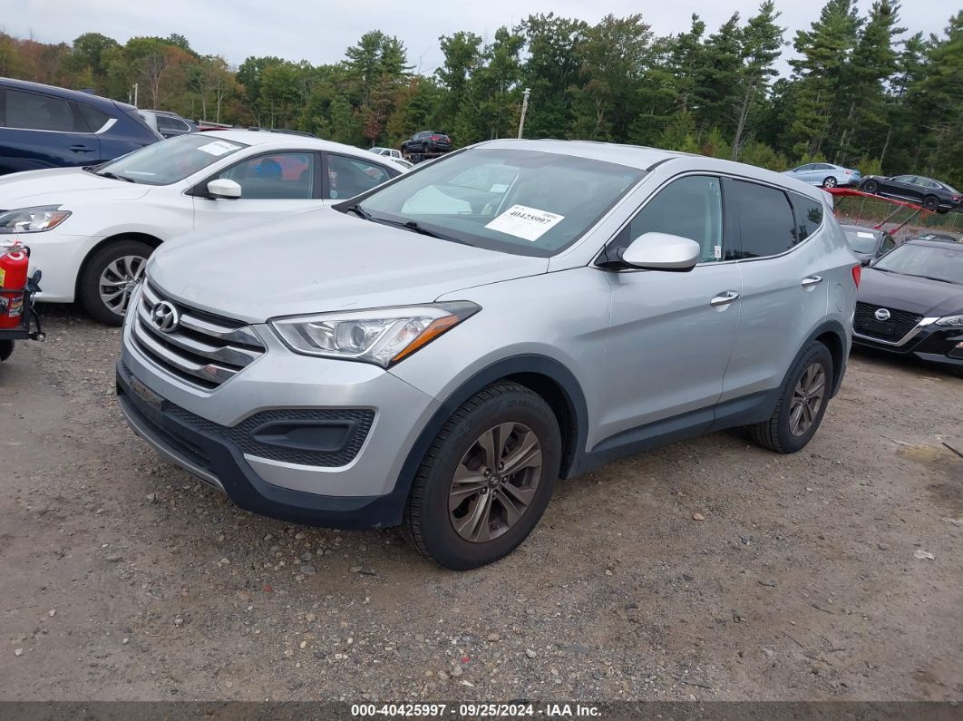 2015 HYUNDAI SANTA FE SPORT 2.4L Silver  Gasoline 5XYZTDLB7FG294874 photo #3