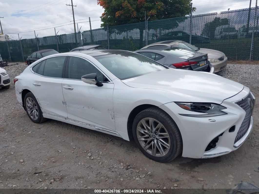 2022 LEXUS LS 500 White  gas JTHD51GF7N5010360 photo #1