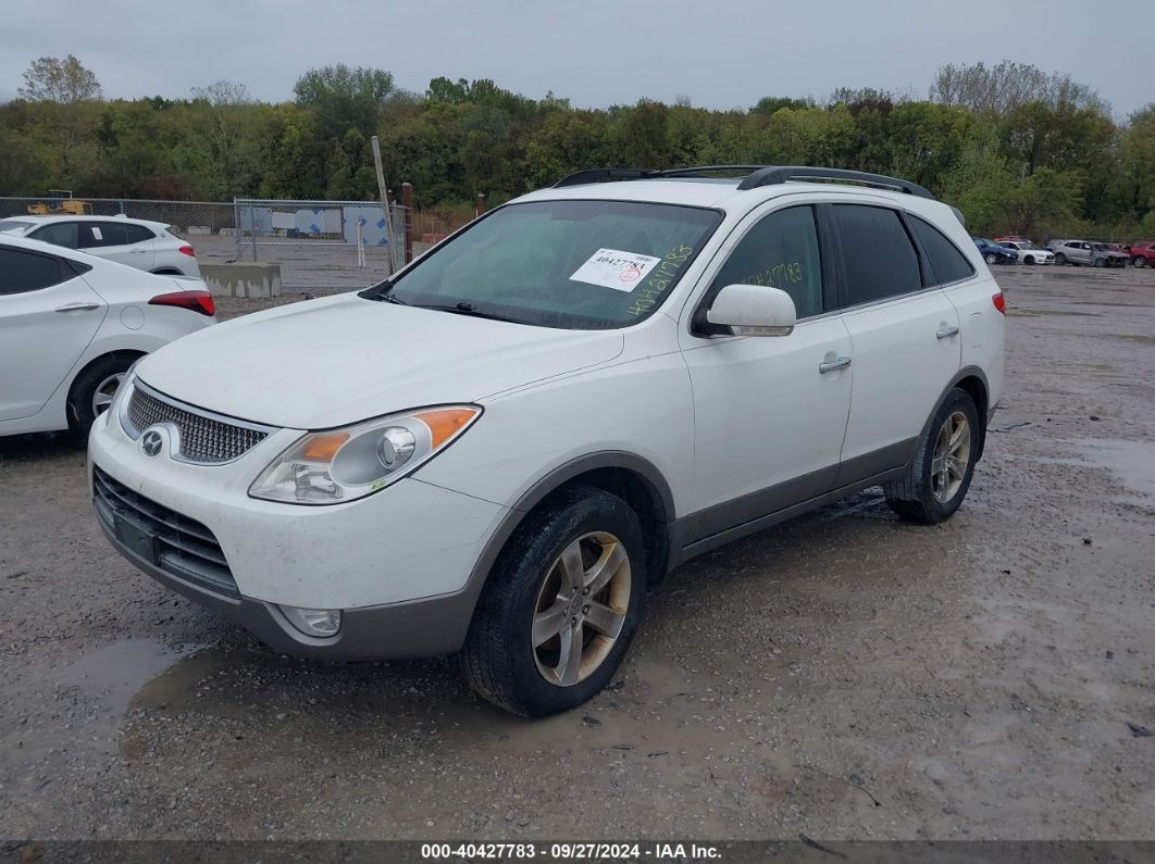 2011 HYUNDAI VERACRUZ LIMITED White  Gasoline KM8NU4CC3BU177009 photo #3