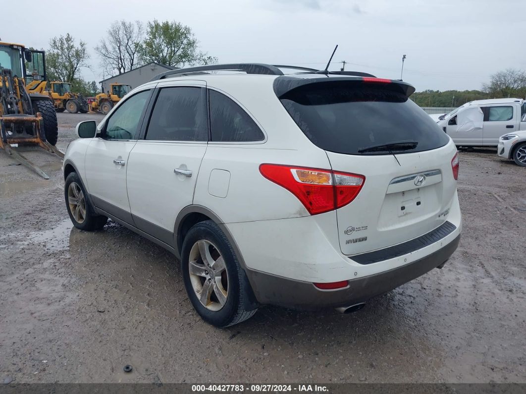 2011 HYUNDAI VERACRUZ LIMITED White  Gasoline KM8NU4CC3BU177009 photo #4