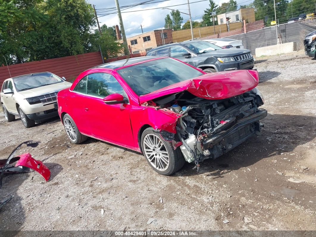 2012 VOLKSWAGEN EOS KOMFORT Red  Other WVWBW7AH8CV010349 photo #1