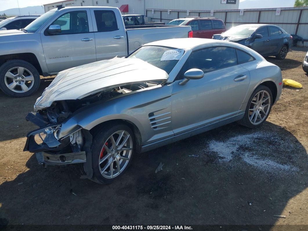 2004 CHRYSLER CROSSFIRE Silver  Gasoline 1C3AN69L04X003391 photo #3