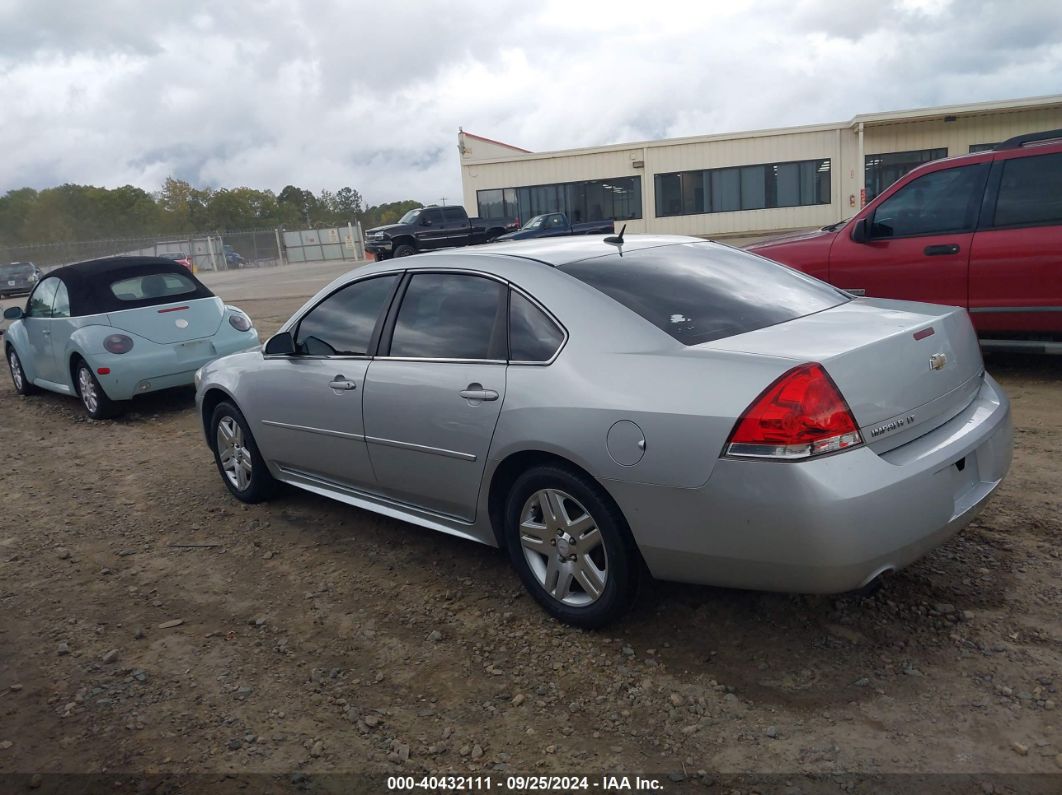 2014 CHEVROLET IMPALA LIMITED LT Silver  Gasoline 2G1WB5E31E1161028 photo #4