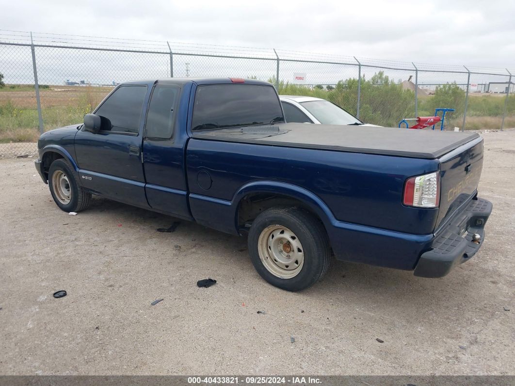 2002 CHEVROLET S-10 Blue  Flexible Fuel 1GCCS195628167799 photo #4