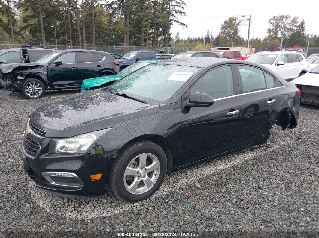 2016 CHEVROLET CRUZE LIMITED 1LT AUTO Black  Gasoline 1G1PE5SB6G7199187 photo #3