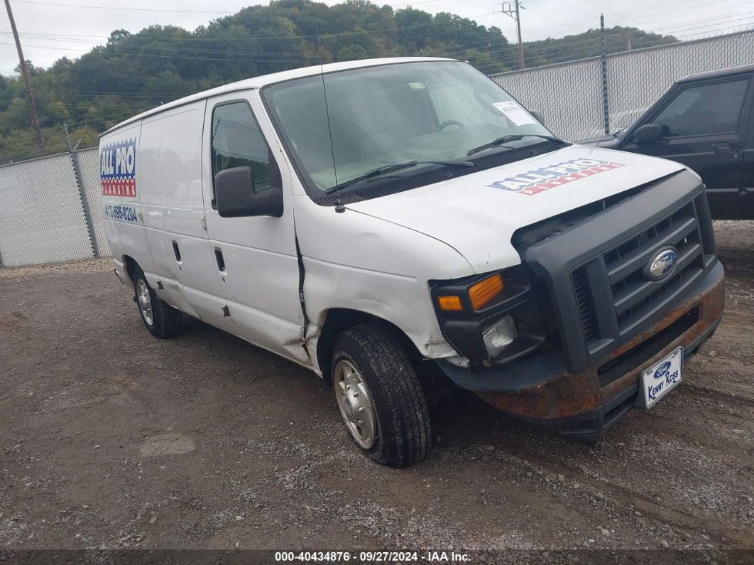 2014 FORD E-150 COMMERCIAL White  Gasoline 1FTNE1EW1EDA35057 photo #1