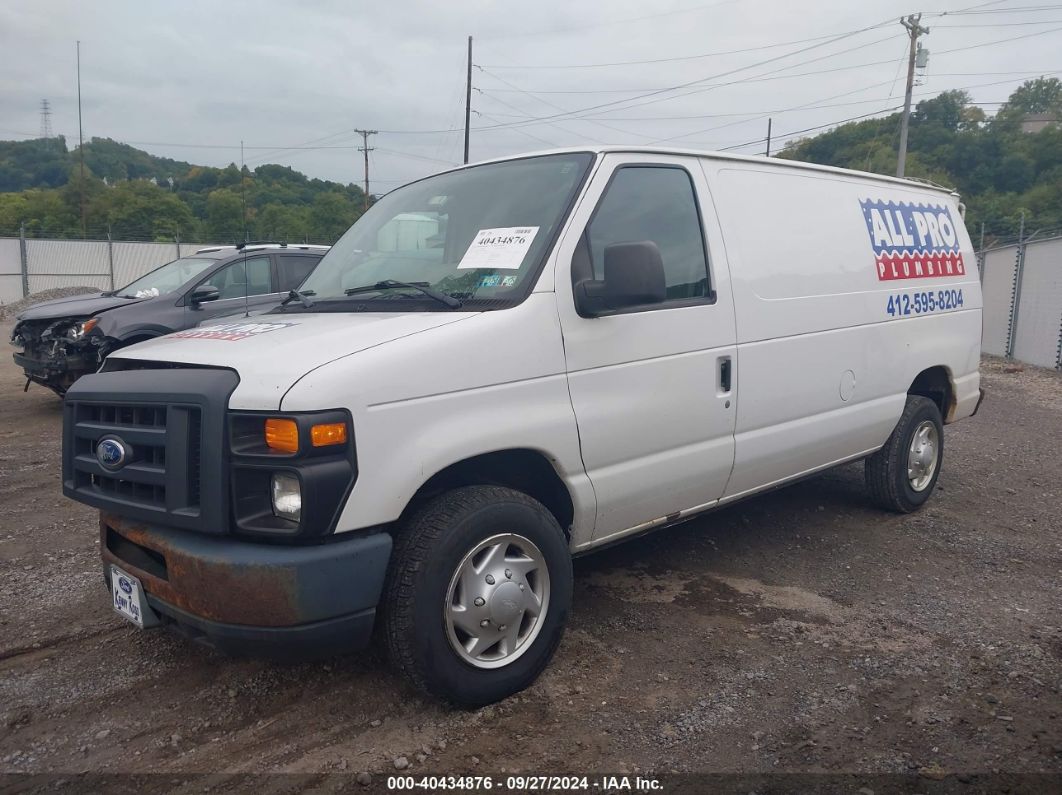 2014 FORD E-150 COMMERCIAL White  Gasoline 1FTNE1EW1EDA35057 photo #3