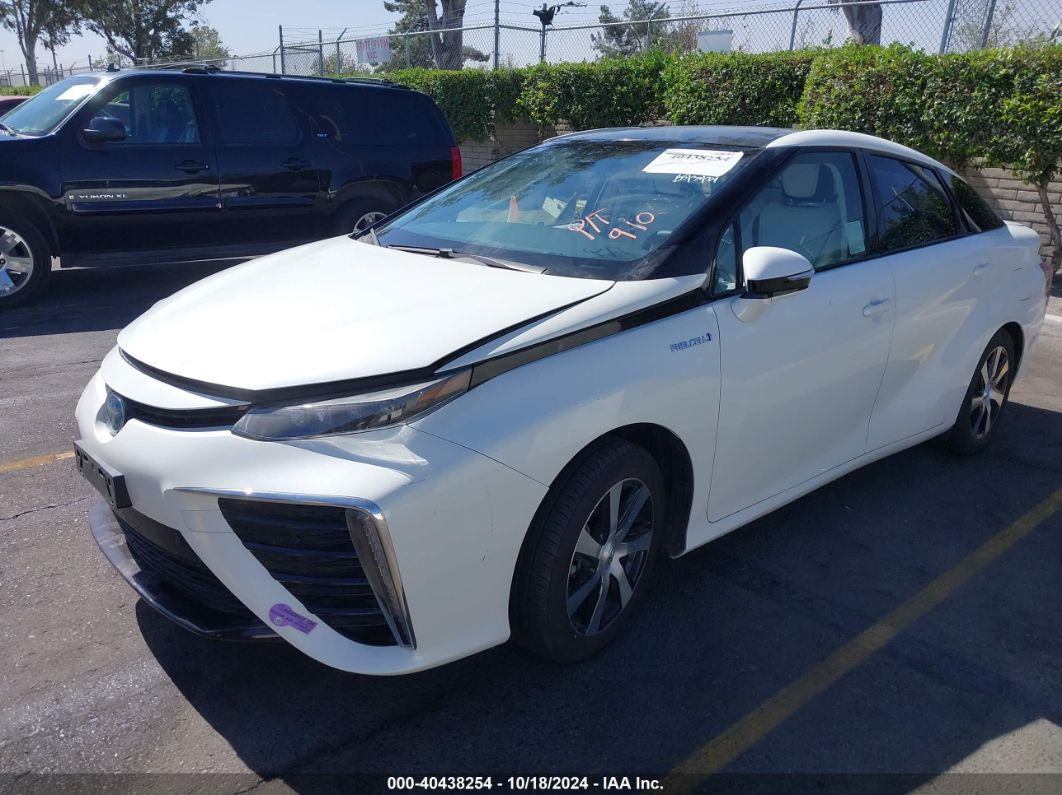 2019 TOYOTA MIRAI White  Other JTDBVRBD8KA006950 photo #3