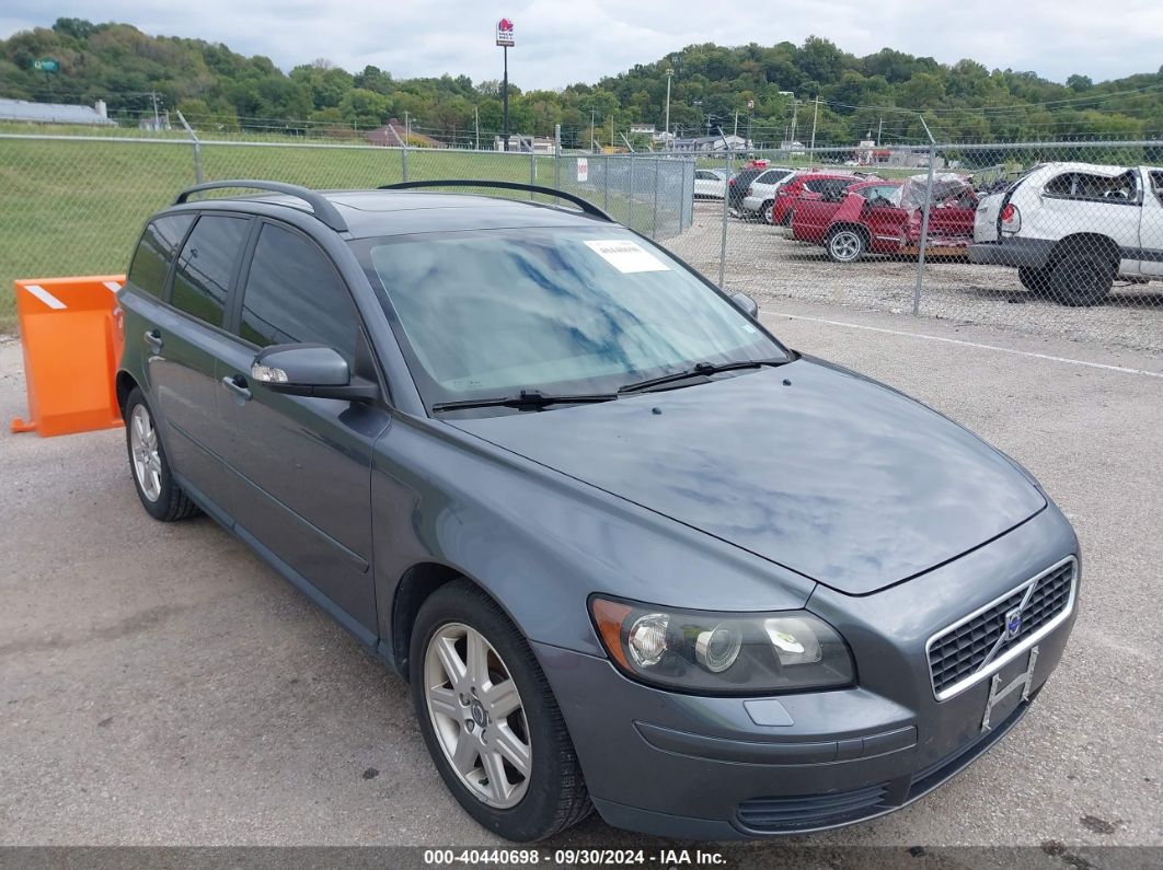 2007 VOLVO V50 2.4I Gray  Gasoline YV1MW382572313576 photo #1