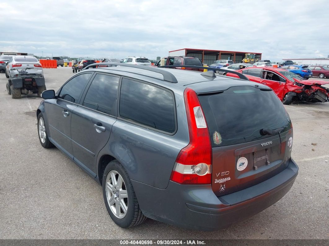 2007 VOLVO V50 2.4I Gray  Gasoline YV1MW382572313576 photo #4