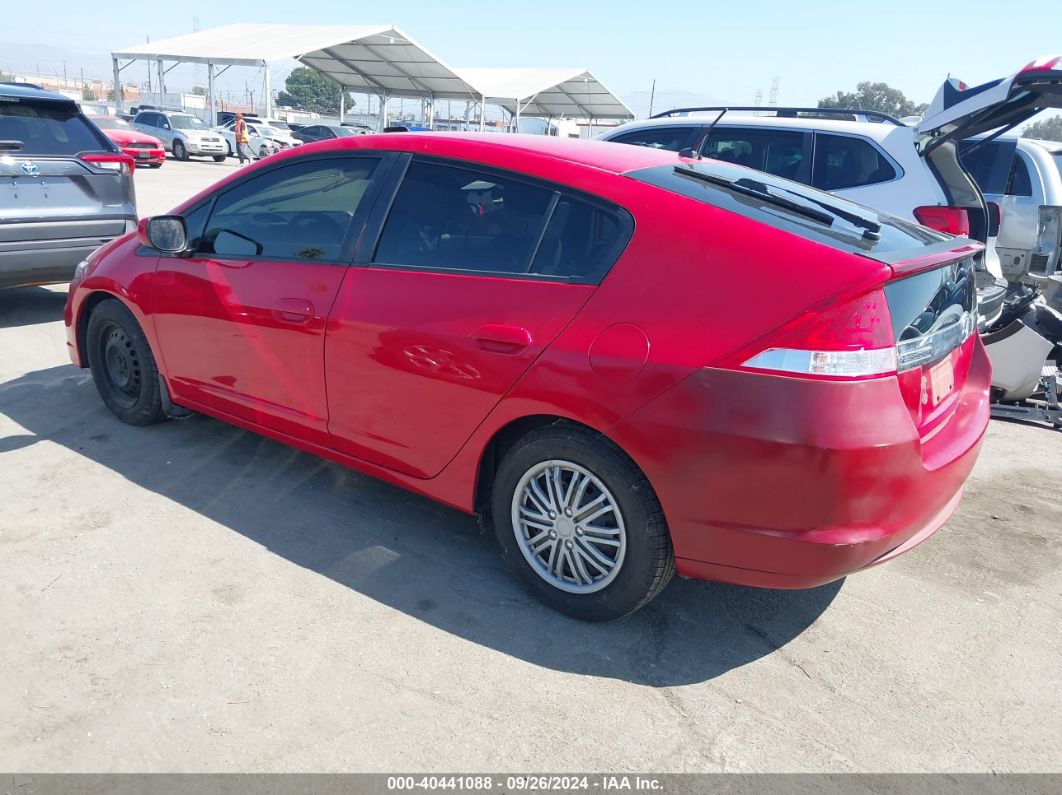 2012 HONDA INSIGHT Red  hybrid engine JHMZE2H3XCS006608 photo #4