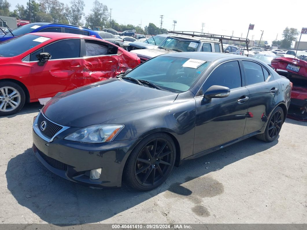 2010 LEXUS IS 250 Gray  Gasoline JTHBF5C22A5125277 photo #3