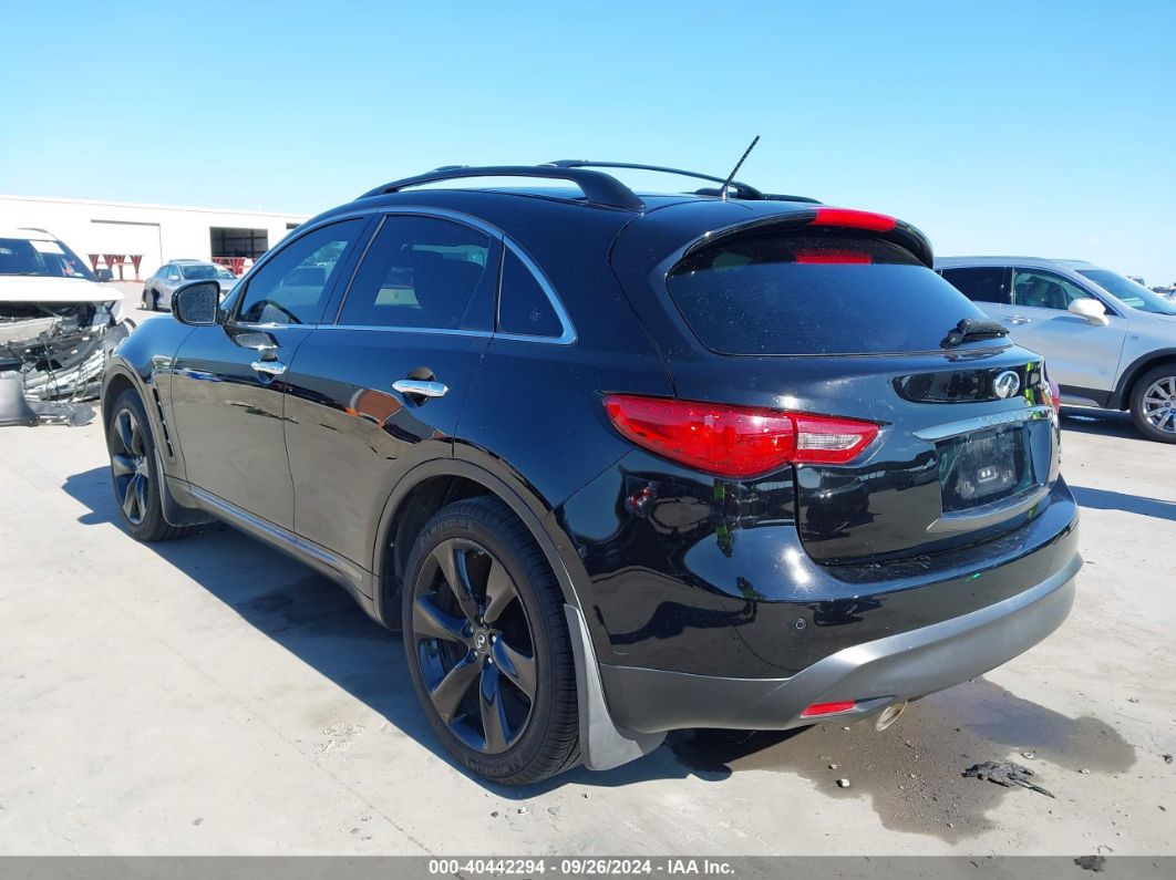 2016 INFINITI QX70 Black  Gasoline JN8CS1MW4GM752268 photo #4