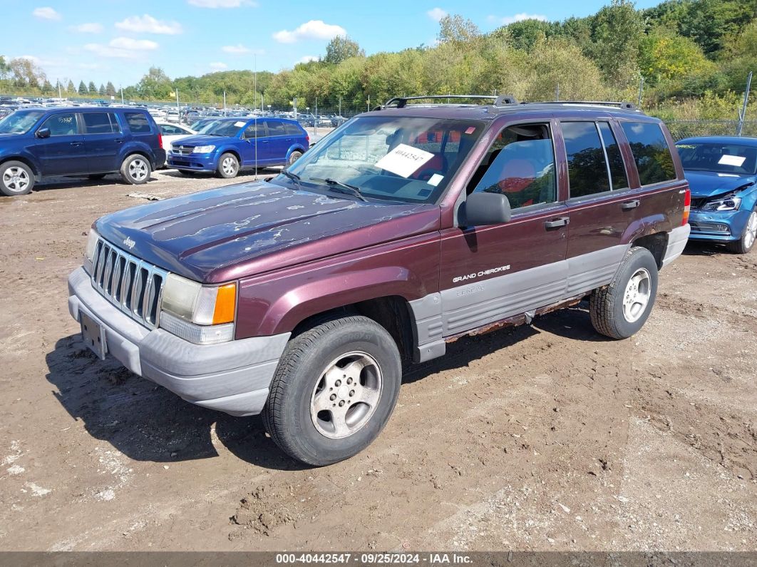 1997 JEEP GRAND CHEROKEE LAREDO/TSI Purple  Gasoline 1J4GZ58S9VC702048 photo #3