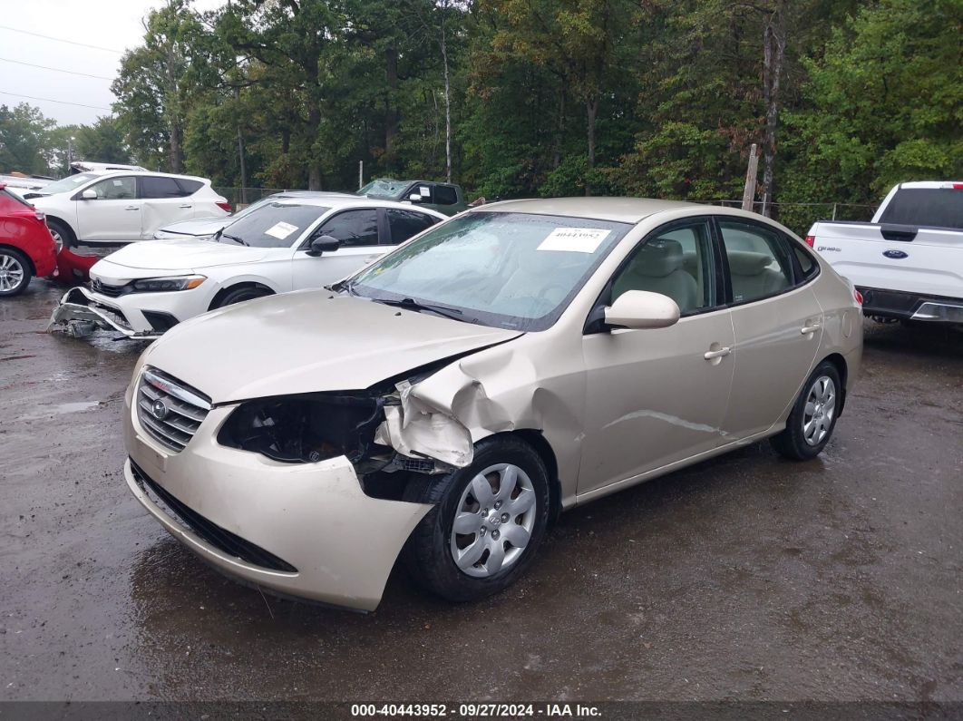 2008 HYUNDAI ELANTRA GLS/SE Beige  Gasoline KMHDU46D18U555059 photo #3