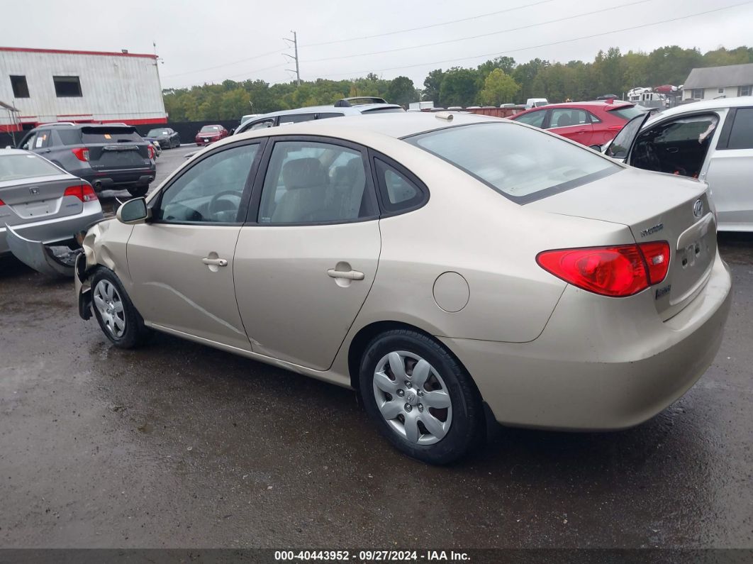 2008 HYUNDAI ELANTRA GLS/SE Beige  Gasoline KMHDU46D18U555059 photo #4