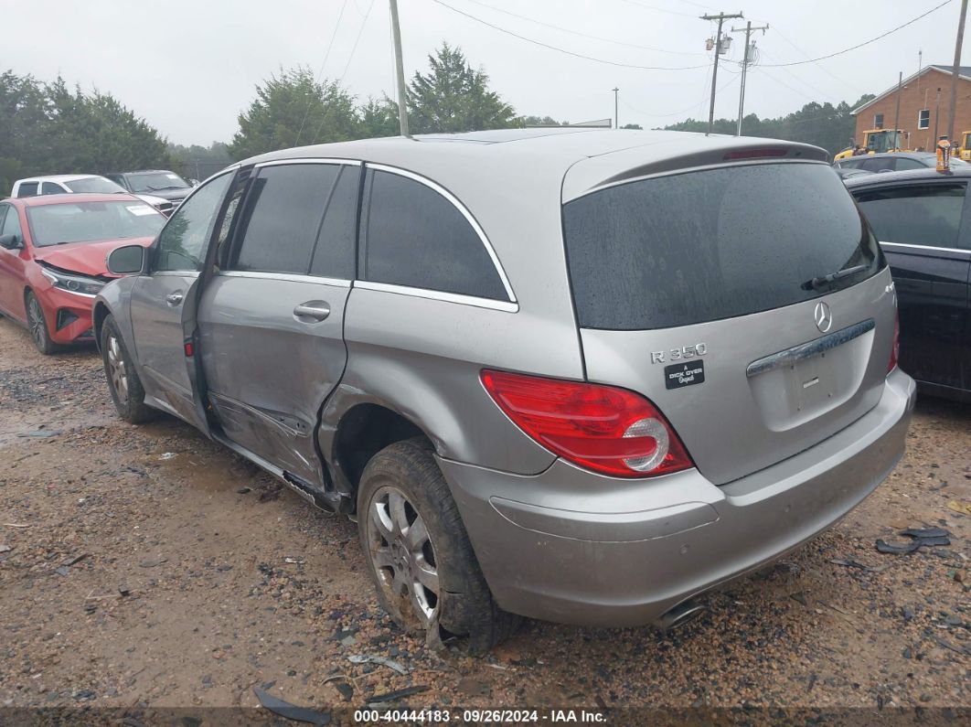 2007 MERCEDES-BENZ R 350 4MATIC Silver  Gasoline 4JGCB65E67A048939 photo #4