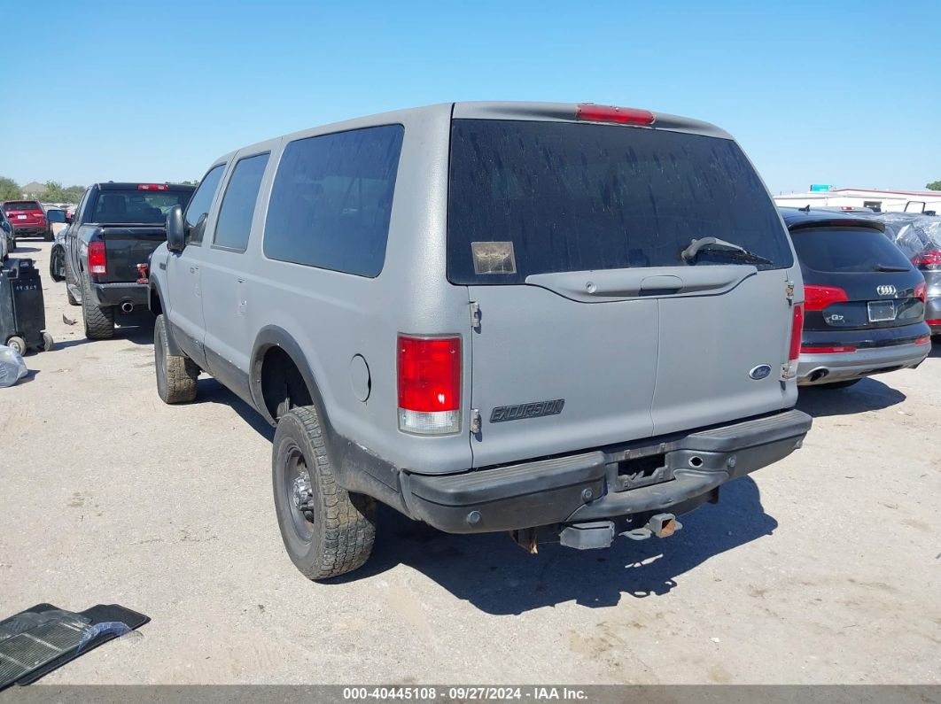 2000 FORD EXCURSION LIMITED Gray  Diesel 1FMSU43F7YEC76903 photo #4