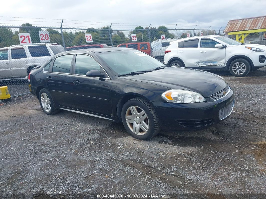 2014 CHEVROLET IMPALA LIMITED LT Black  Gasoline 2G1WB5E32E1164603 photo #1