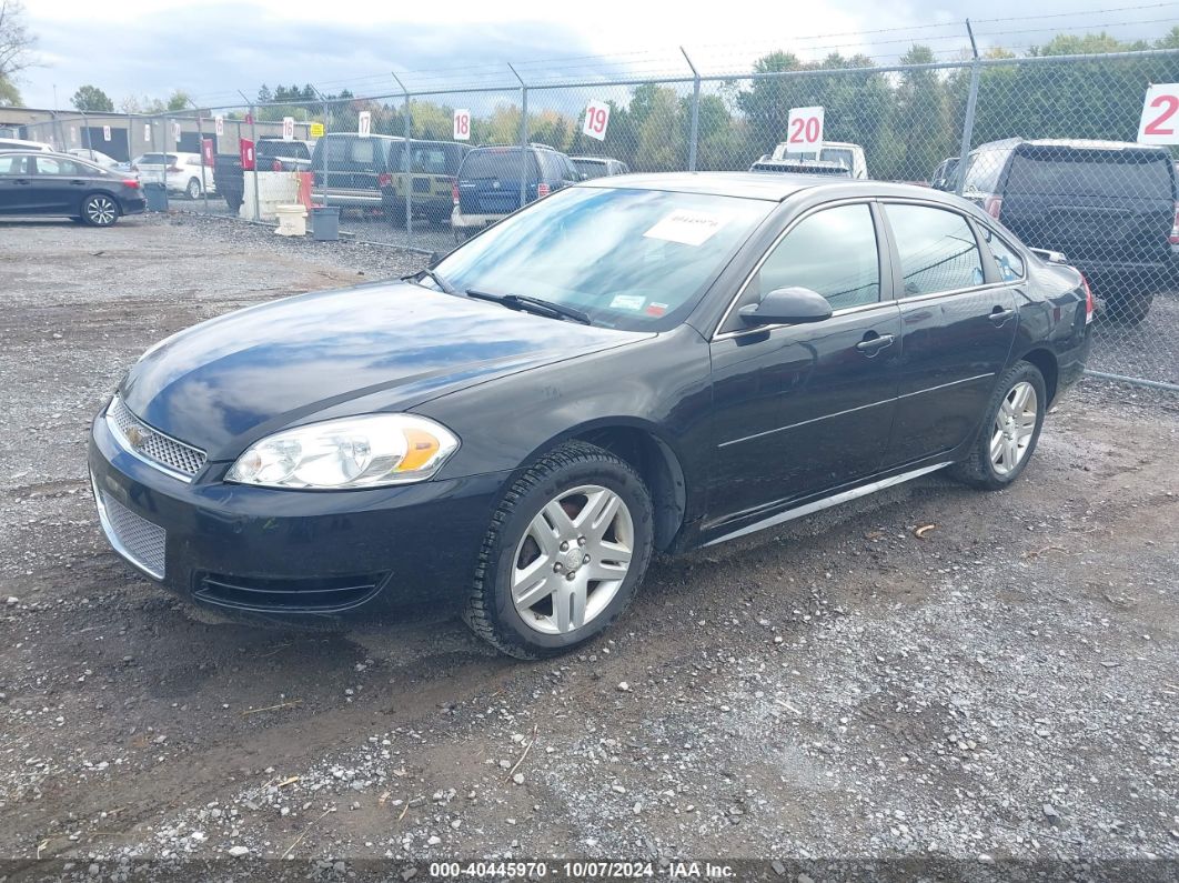 2014 CHEVROLET IMPALA LIMITED LT Black  Gasoline 2G1WB5E32E1164603 photo #3