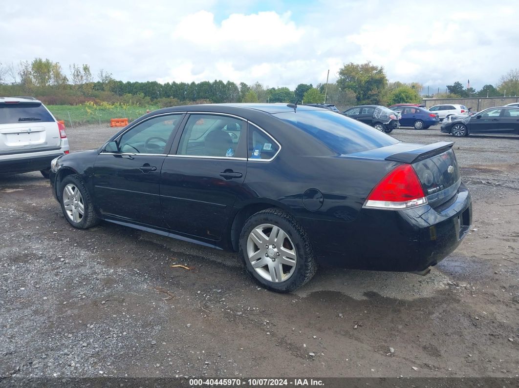 2014 CHEVROLET IMPALA LIMITED LT Black  Gasoline 2G1WB5E32E1164603 photo #4