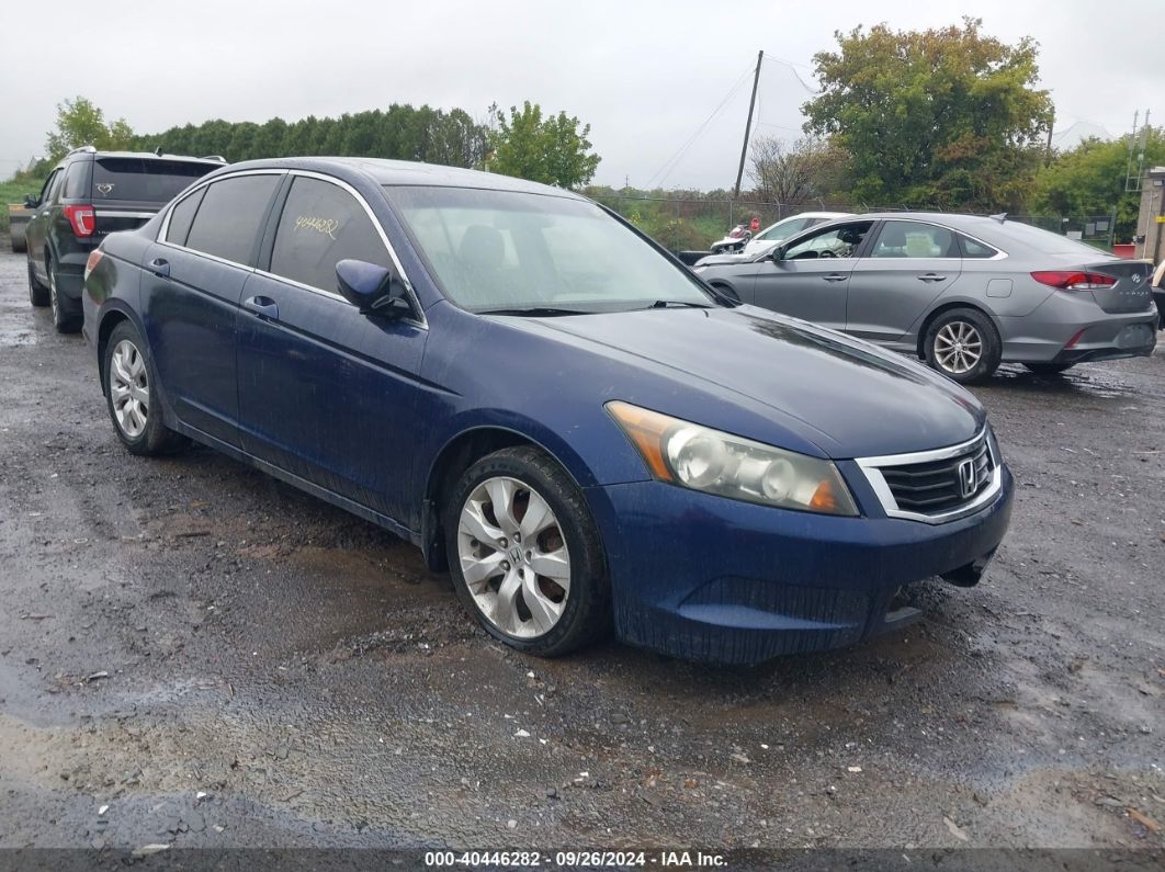 2010 HONDA ACCORD 2.4 EX-L Blue  Gasoline 1HGCP2F84AA081146 photo #1