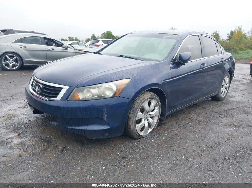 2010 HONDA ACCORD 2.4 EX-L Blue  Gasoline 1HGCP2F84AA081146 photo #3