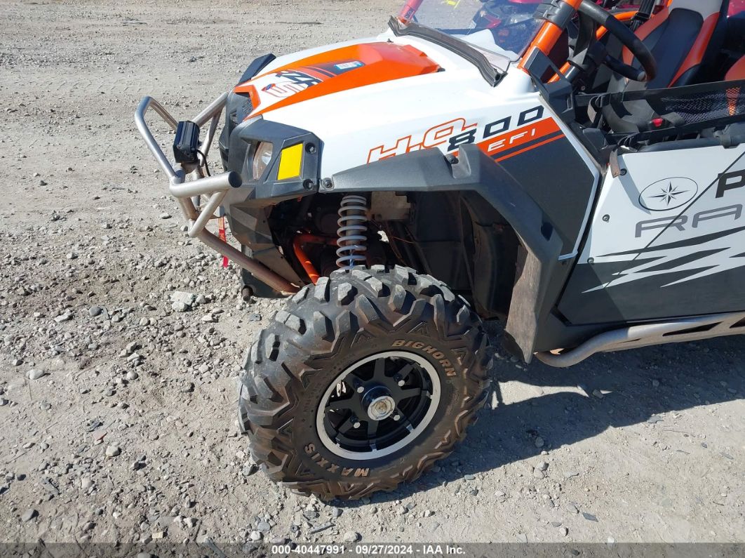 2013 POLARIS RZR 800 S White  Other 4XAVE76A1DB614640 photo #3