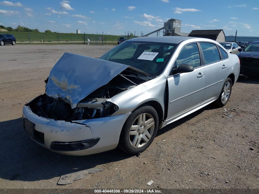 2011 CHEVROLET IMPALA LT Silver  Flexible Fuel 2G1WG5EK4B1306499 photo #3