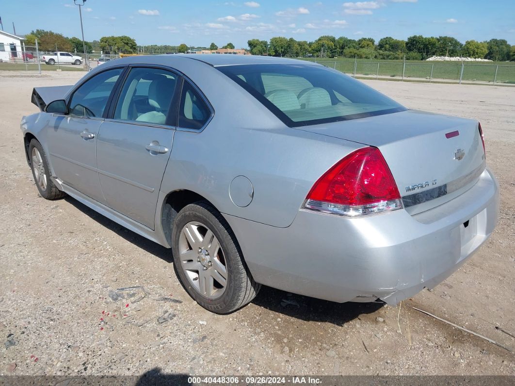 2011 CHEVROLET IMPALA LT Silver  Flexible Fuel 2G1WG5EK4B1306499 photo #4