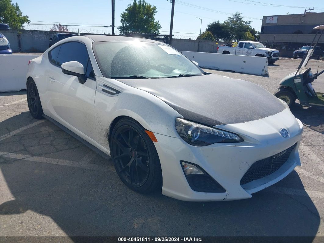 2014 SCION FR-S White  Gasoline JF1ZNAA10E8705756 photo #1