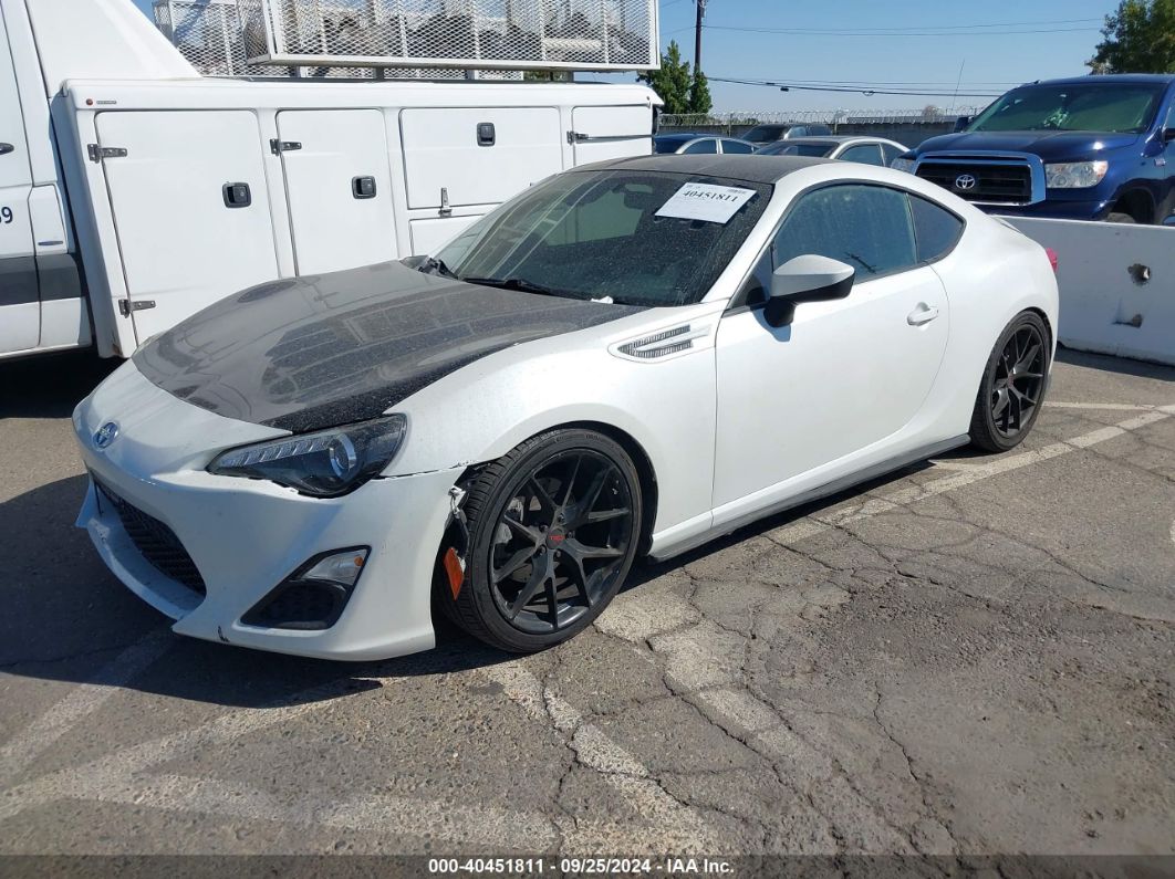 2014 SCION FR-S White  Gasoline JF1ZNAA10E8705756 photo #3