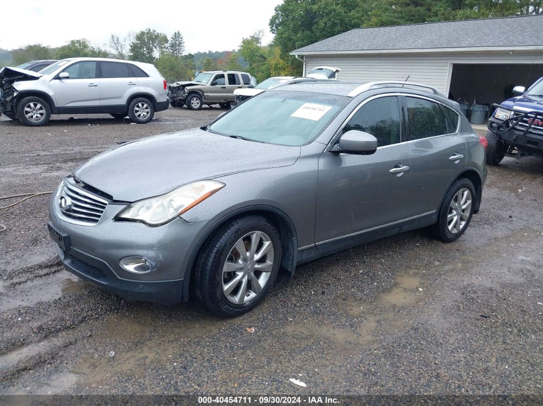 2012 INFINITI EX35 JOURNEY Gray  Gasoline JN1AJ0HR4CM451467 photo #3