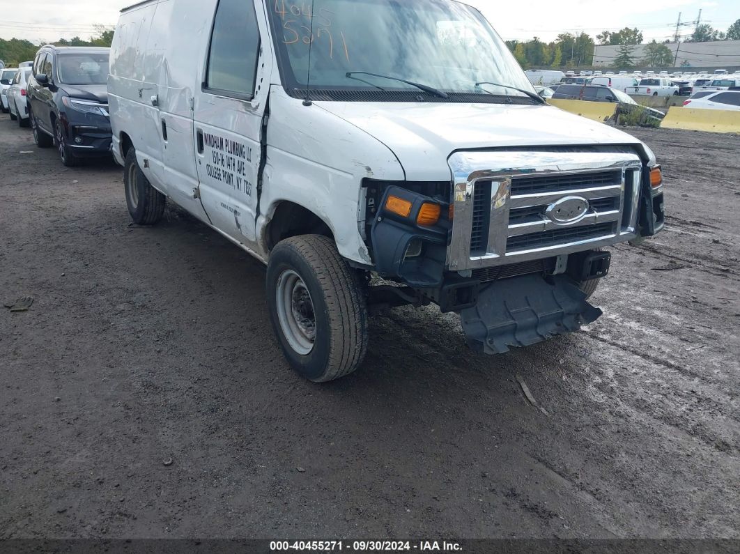 2011 FORD E-250 COMMERCIAL White  Gasoline 1FTNE2EW2BDA69168 photo #1