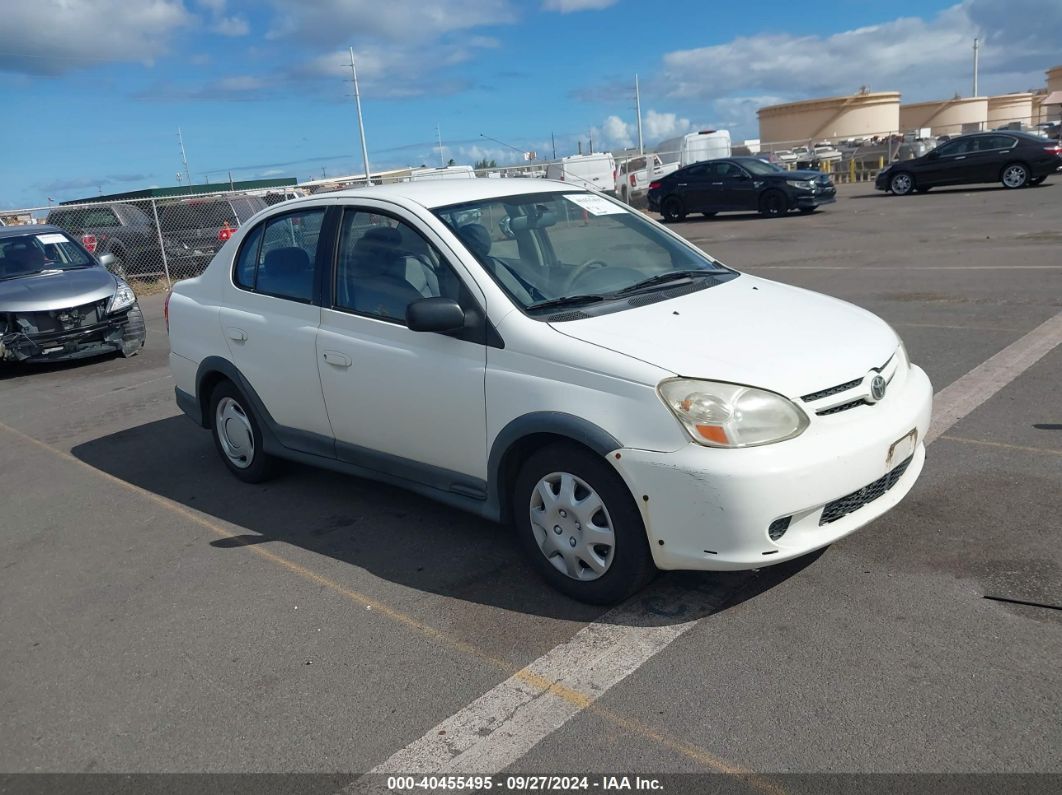 2003 TOYOTA ECHO White  Gasoline JTDBT123635037624 photo #1