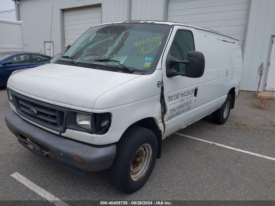 2007 FORD E-250 White  Gasoline 1FTNE24LX7DB40681 photo #3