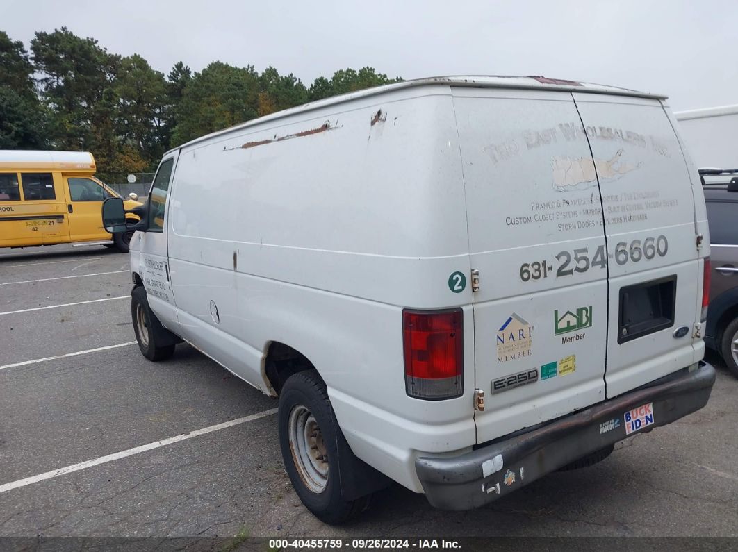 2007 FORD E-250 White  Gasoline 1FTNE24LX7DB40681 photo #4