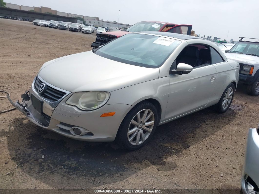 2009 VOLKSWAGEN EOS KOMFORT Gray  Gasoline WVWBA71FX9V023030 photo #3