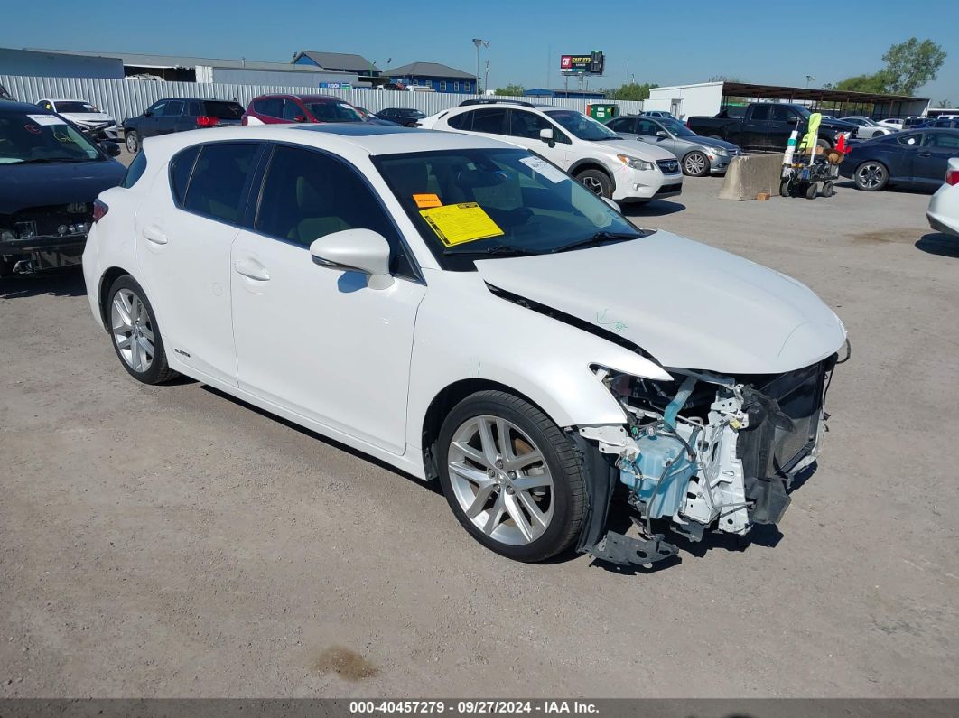 2016 LEXUS CT 200H White  Hybrid JTHKD5BH9G2267826 photo #1