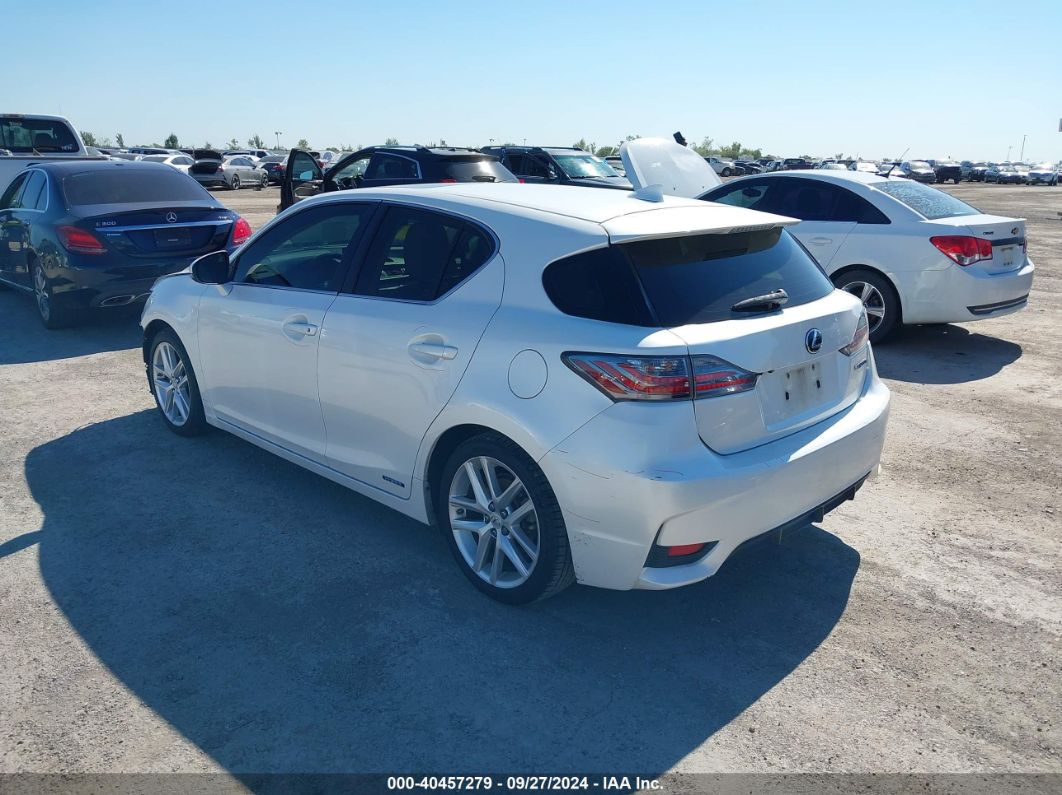 2016 LEXUS CT 200H White  Hybrid JTHKD5BH9G2267826 photo #4