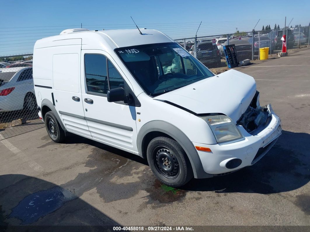 2013 FORD TRANSIT CONNECT XLT White  Gasoline NM0LS7BN9DT156953 photo #1