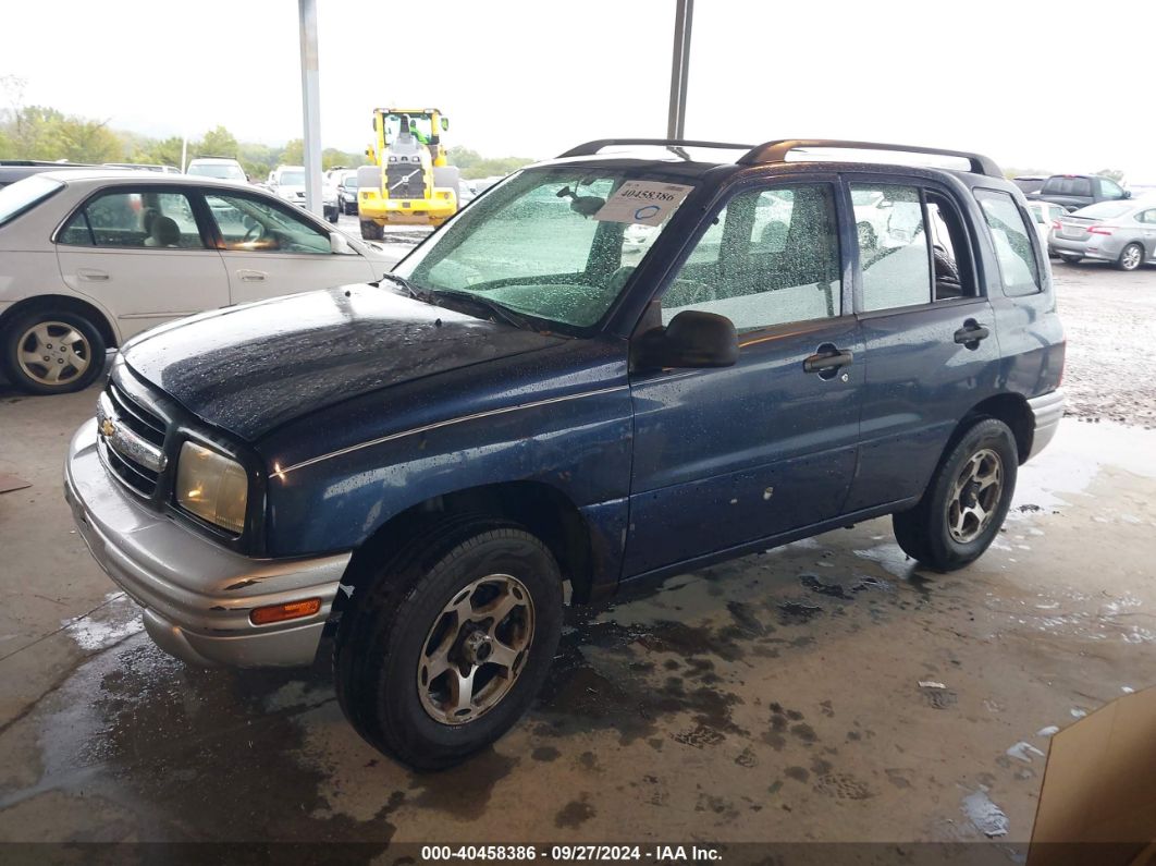 2001 CHEVROLET TRACKER HARD TOP LT Blue  Gasoline 2CNBJ634416936800 photo #3