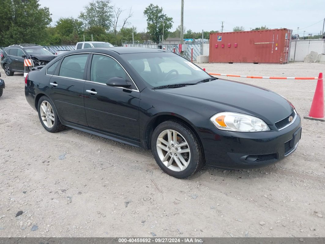 2015 CHEVROLET IMPALA LIMITED LTZ Black  Gasoline 2G1WC5E36F1147933 photo #1