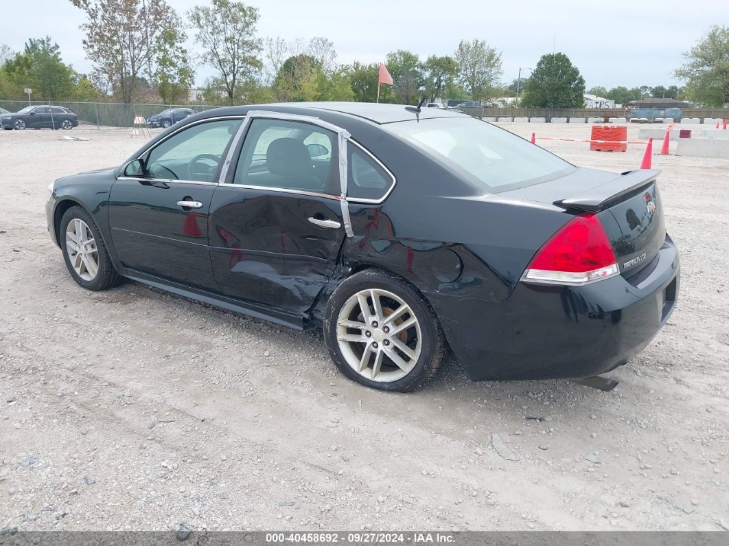 2015 CHEVROLET IMPALA LIMITED LTZ Black  Gasoline 2G1WC5E36F1147933 photo #4