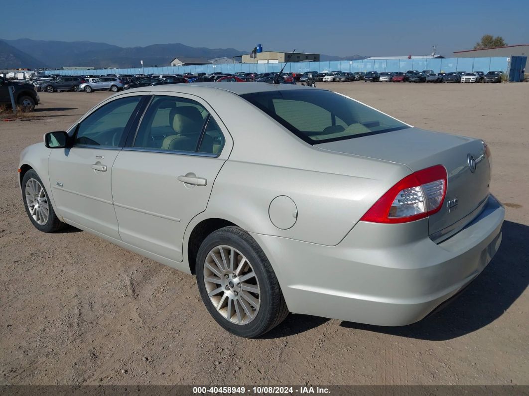 2008 MERCURY MILAN I4 PREMIER Beige  Gasoline 3MEHM08Z48R662779 photo #4