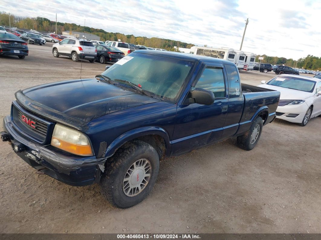 1999 GMC SONOMA SLS Dark Blue  Gasoline 1GTDT19X9X8513029 photo #3