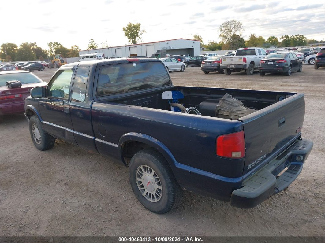 1999 GMC SONOMA SLS Dark Blue  Gasoline 1GTDT19X9X8513029 photo #4