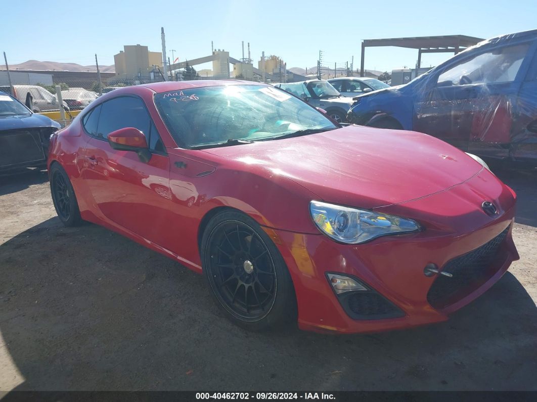 2014 SCION FR-S Red  Gasoline JF1ZNAA17E9709913 photo #1